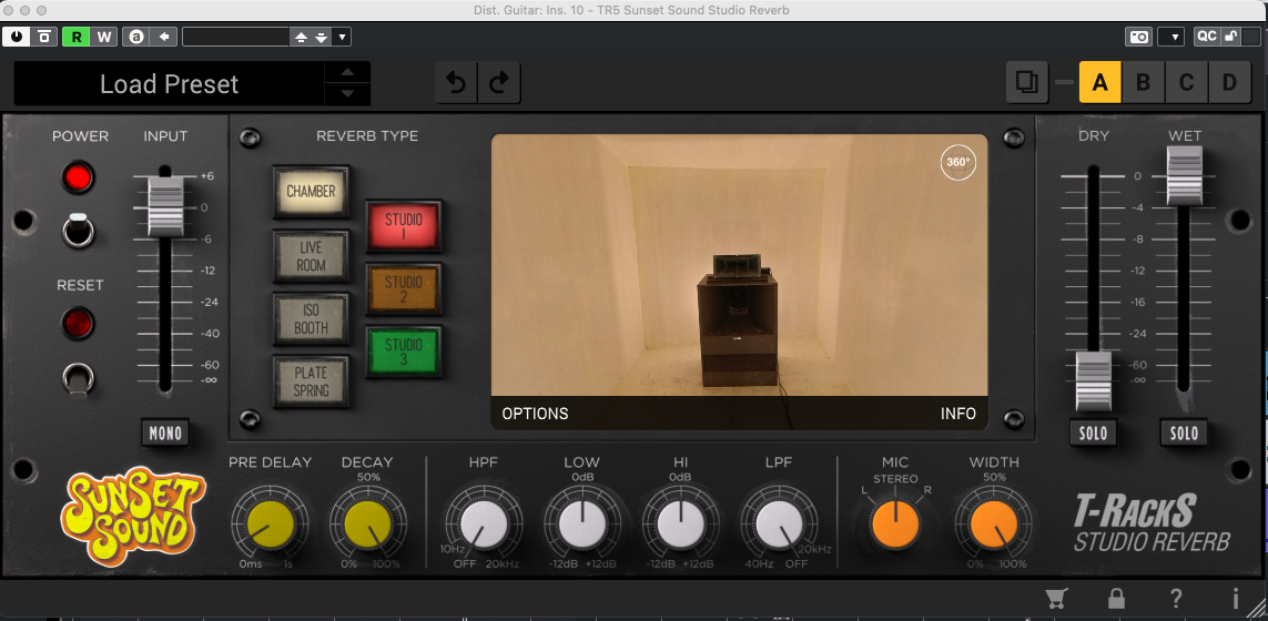 IK Multimedia T-Racks 5 Sunset Sound Reverb